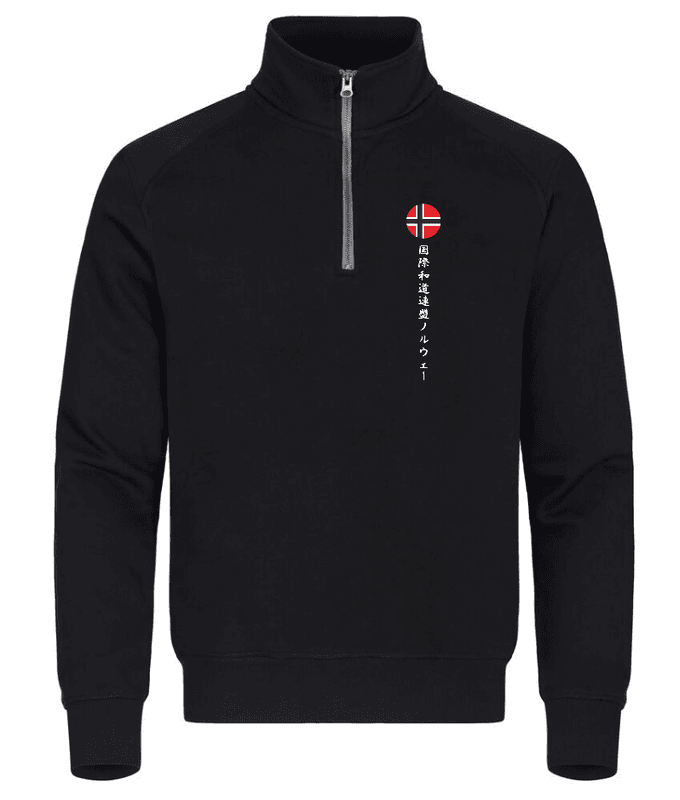 Half Zip Genser Unisex Fana Wado-Ryu